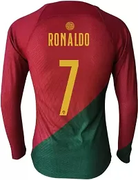 Sports Football Ronaldo 7 Official Full Sleeve Jersey 2023-24 for Boys  Kids(14-15Years) Multicolour-thumb2