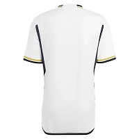 Sports Football White Home Official Half Sleeve Jersey for Men  Boys 2023/2024(Medium 38)-thumb2