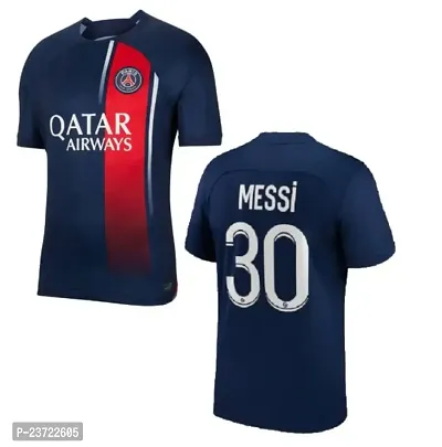 Messi 10 Football Jersey 2023/2024 for Men  Kids(Medium 38) Multicolour-thumb0