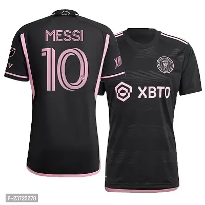 Football New Team Jersey Messi 10 2023/2024 for Men  Kids(10-11Years) Multicolour
