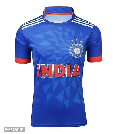 Indian Jersey Dark Blue T20 WORLDCUP Jersey with Back Name VIRAT 2022-23 -(Mens  Kids)(Medium 38)-thumb2