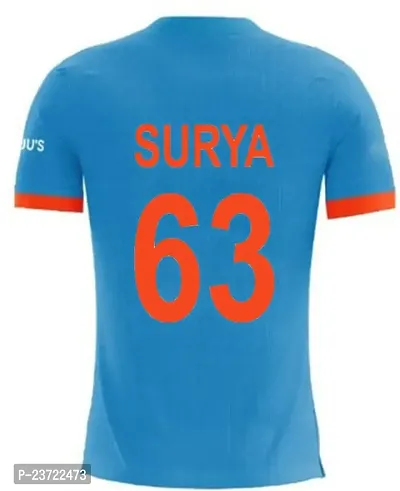 ODI India Cricket Team Jersey Surya 63 2023/2024 (Men  Boys)(8-9Years) Multicolour-thumb3