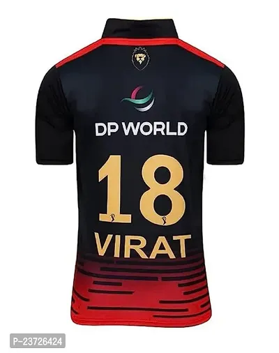 BANGLORE Home Jersey with Back Print 2022-2023 Cricket -(Mens  Kids) Cricket(X-Large 42) Multicolour