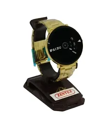 ZENTEX - Analogue - Mens Wrist Watches - Gold  Black Color (Pack of 1)-thumb1