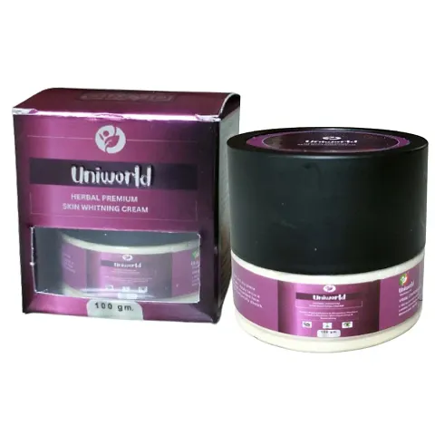 UNIWORLD : HERBAL PREMIUM - SKIN WHITENING CREAM - 100 gm