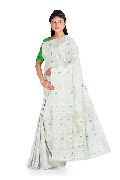 Hot Selling Cotton Silk Saree without Blouse piece 