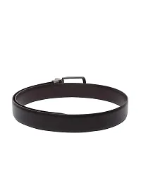 KEZRO Mens Formal Leather Reversible Belt Black Brown-thumb2