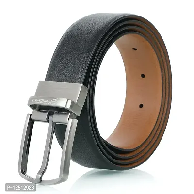 KEZRO Mens Vegan Leather Reversible Belt - LOCOTN114