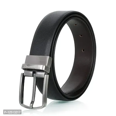 KEZRO Mens Reversible Genuine Leather Belt - FSH114