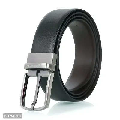 KEZRO Mens Vegan Leather Reversible Belt - KNSA114