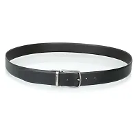 KEZRO Mens Vegan Leather Reversible Belt - LOCBRN114-thumb2