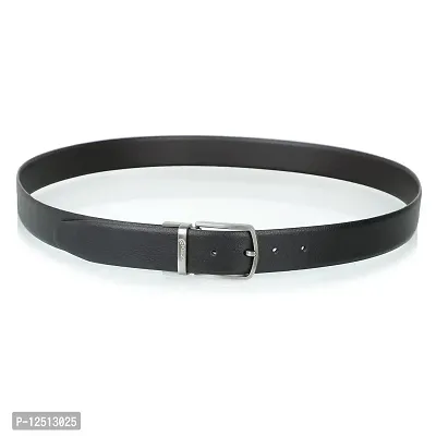 KEZRO Mens Vegan Leather Reversible Belt - LOCBRN114-thumb3