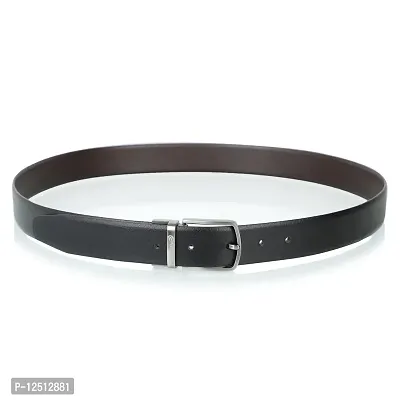 KEZRO Mens Vegan Leather Reversible Belt - KNSA114-thumb3