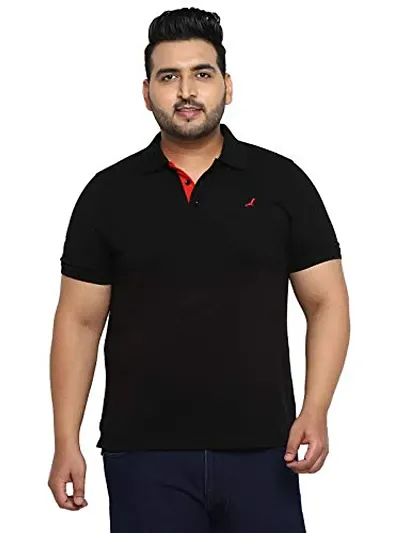 Reliable Blend Solid Tshirt For Men