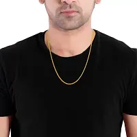 COLOUR OUR DREAMS 1 gram gold plated Rope rassi chain for men,boys Gold-plated Plated Alloy Chain,-thumb2