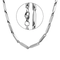 COLOUR OUR DREAMS Stainless Steel Rice Chain for Men and Boys-thumb3