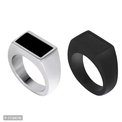 YouBella Jewellery Stainless Steel Ring Combo for Boys and Men (Style 1) :  Amazon.in: Fashion