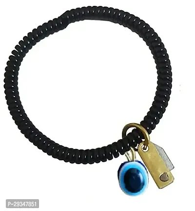 Elegant Black Alloy Bracelets For Women Pack Of 2-thumb4