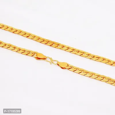 COLOUR OUR DREAMS Trendy Gold Plated Brass Golden Chain For Men Boys Mens Jewellery Stylish Most Trending Chain-thumb4