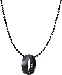 COLOUR OUR DREAMS Men's Jewellery Fusion Ring Pendant with Ball Chain For Boys and Men PD1000873-thumb2