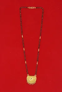 Gold Plated 18-inch short Mangalsutra for Women-thumb2