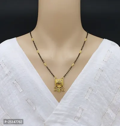 Gold Plated 18-inch short Mangalsutra for Women