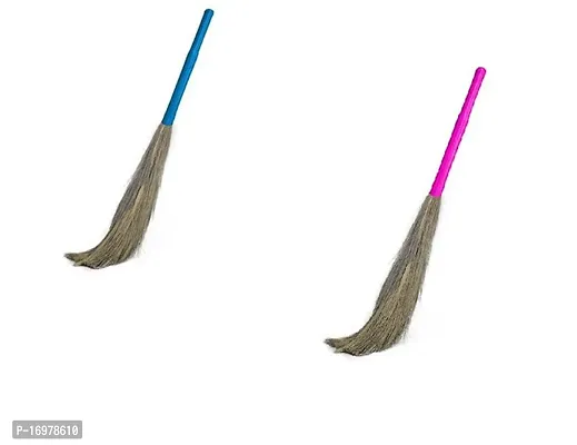 Useful Grass Broom Stick Set Of 2
