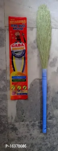 Useful zero dust grass broom stick