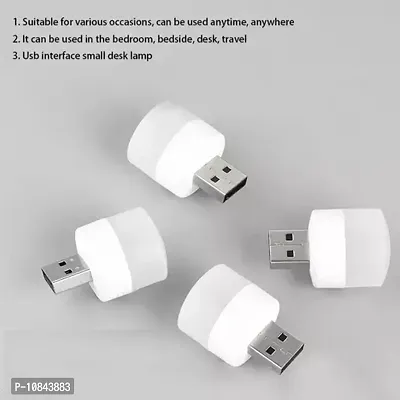 Usb Mini Bulb Light With Connect All Mobile Wall Charger 4 Led Light&nbsp;-thumb0