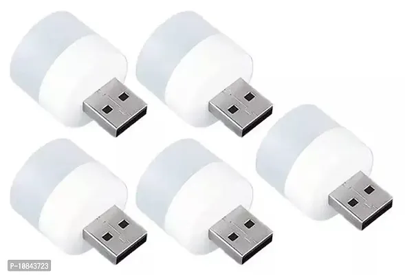 Usb Mini Bulb Light With Connect All Mobile Wall Charger 5 Led Light&nbsp;-thumb0