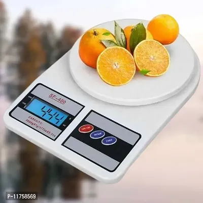 Trendy Kitchen Scale Multipurpose Portable Electronic Digital Weighing Scale - Weight Machine With Back Light Lcd Display-thumb0