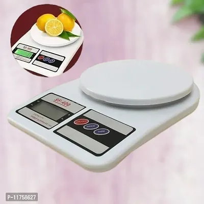 Trendy Kitchen Scale Multipurpose Portable Electronic Digital Weighing Scale - Weight Machine With Back Light Lcd Display