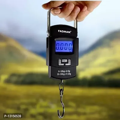 Hanging Scale, LCD Screen 50Kg Weight Capacity Portable Electronic Digital Weight Scale-thumb0