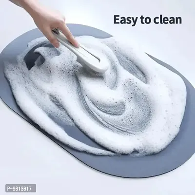 Door mat Quick Drying Water Soak Bathroom Mat ( pack of 1) ( Random designand color)-thumb0