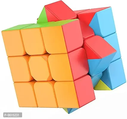 High Speed Stickerless 3X3 Magic Cube Puzzle Game Toy&nbsp;&nbsp;(1 Pieces)