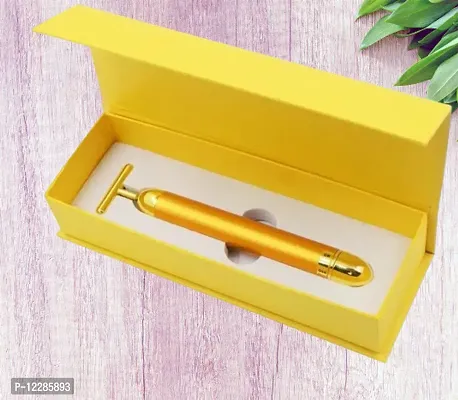 2-In-1 Electric Beauty Bar 24K Golden Pulse Face Massager(Pack Of 1)