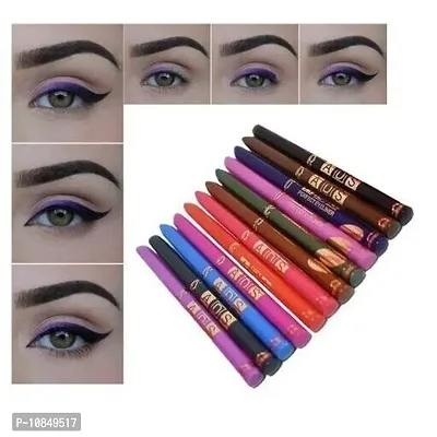 High - Coverange Ads Waterproof Excellent Multicolor Kajal Pack Of 25