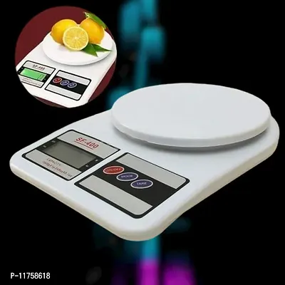 Trendy Kitchen Scale Multipurpose Portable Electronic Digital Weighing Scale - Weight Machine With Back Light Lcd Display-thumb0