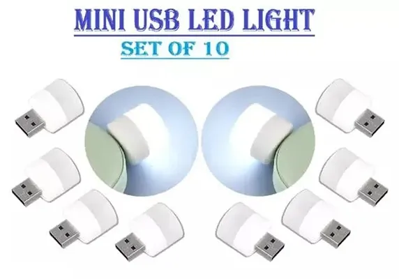Usb Mini Bulb Light With Connect All Mobile Wall Charger 8 Led Light&nbsp;
