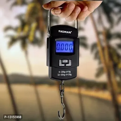 Hanging Scale, LCD Screen 50Kg Weight Capacity Portable Electronic Digital Weight Scale-thumb0