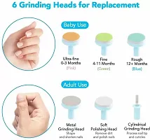 Baby Nail File Grinder Set Safe Nail Trimmer Kit for Kids Safe  Effective Baby Manicure Manicure Tools pack of 1-thumb1