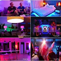 LED Light Bulbs Color Changing with Bluetooth Speakers and Remote Control RGB Bulbs Lamp B22 For Light Home Decoration Bar and Party-thumb3