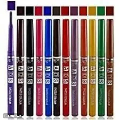 High - Coverange Ads Waterproof Excellent Multicolor Kajal Pack Of 28