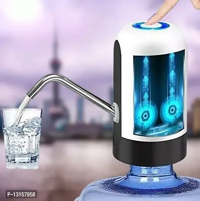 Water Bottle Pump Heavy Duty USB Charging Automatic Water Drinking Dispenser Portable Electric Water Bottle Pack Of 1