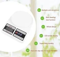 Trendy Kitchen Scale Multipurpose Portable Electronic Digital Weighing Scale - Weight Machine With Back Light Lcd Display-thumb2