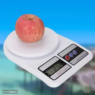 Trendy Kitchen Scale Multipurpose Portable Electronic Digital Weighing Scale - Weight Machine With Back Light Lcd Display