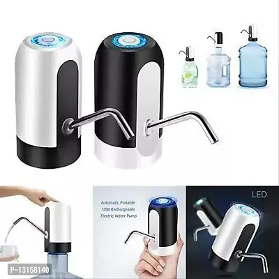 Water Bottle Pump,BPA-Free Electric Drinking Water Pump,USB Rechargeable Portable Water Dispenser, Automatic Shut-off Water Pump Dispenser Pack Of 1