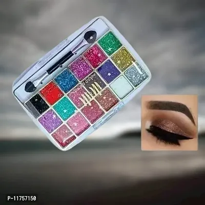 Trendy Professional Eyeshadow With 18 Colors For Women Pack Of 1