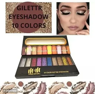 10 Color Glitter Pocket Eyeshadow Palette