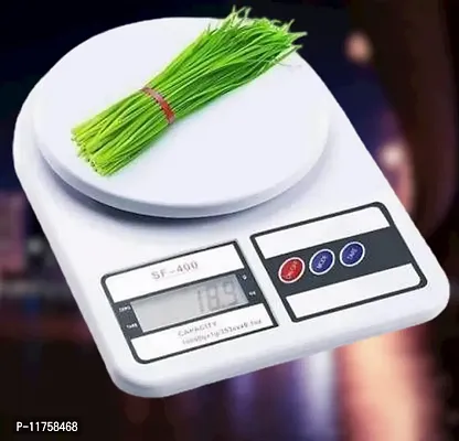 Trendy Kitchen Scale Multipurpose Portable Electronic Digital Weighing Scale - Weight Machine With Back Light Lcd Display-thumb0